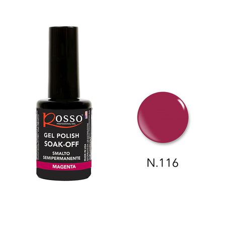 Red Semi-permanent Nail Polish No. 116