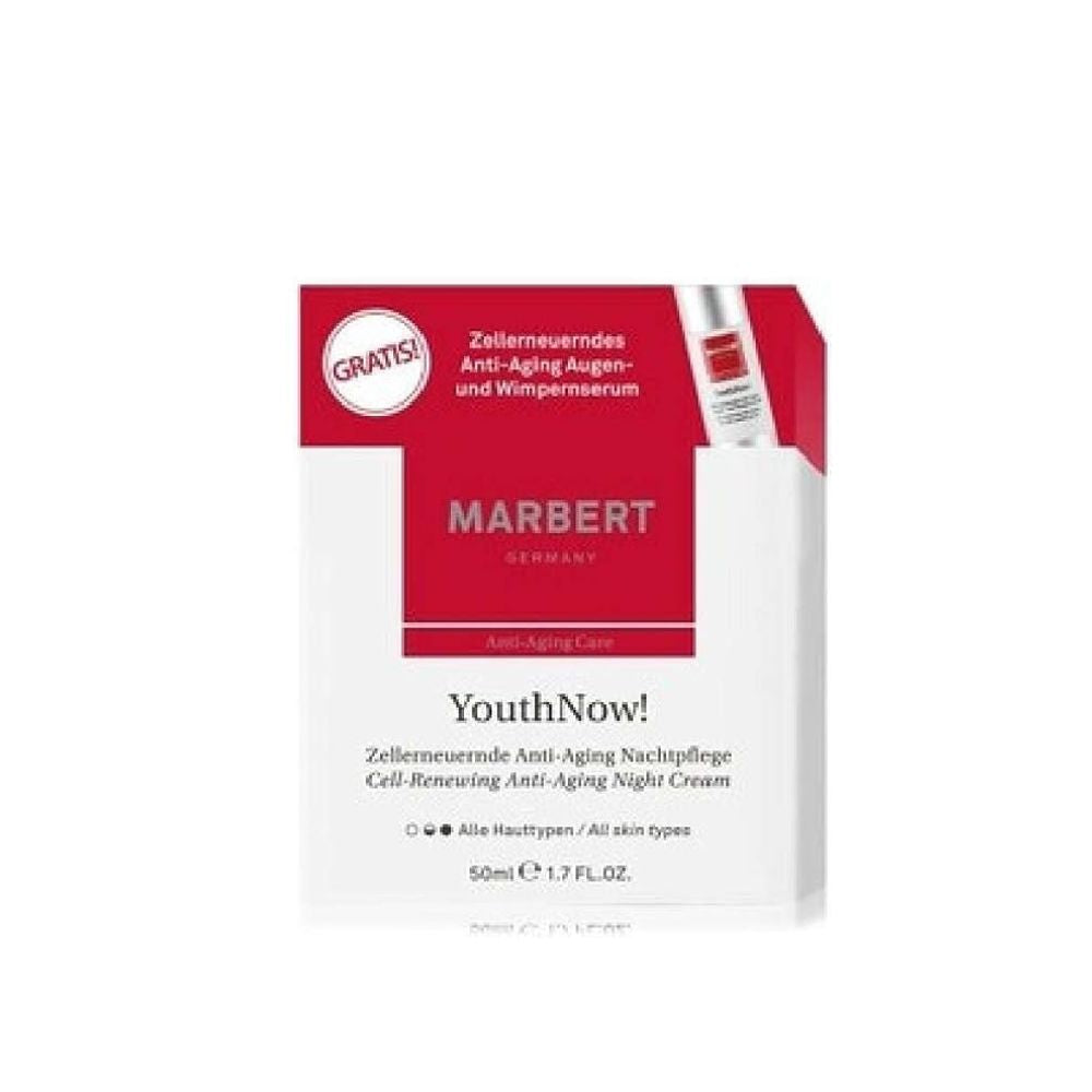 Marbert- Youthnow Antietà Crema notte +  Siero occhi
