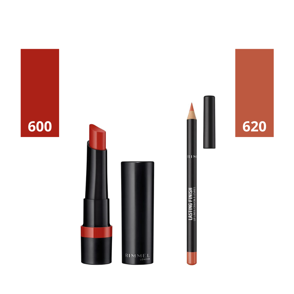 Rimmel - Rossetto 600 + Matita 620