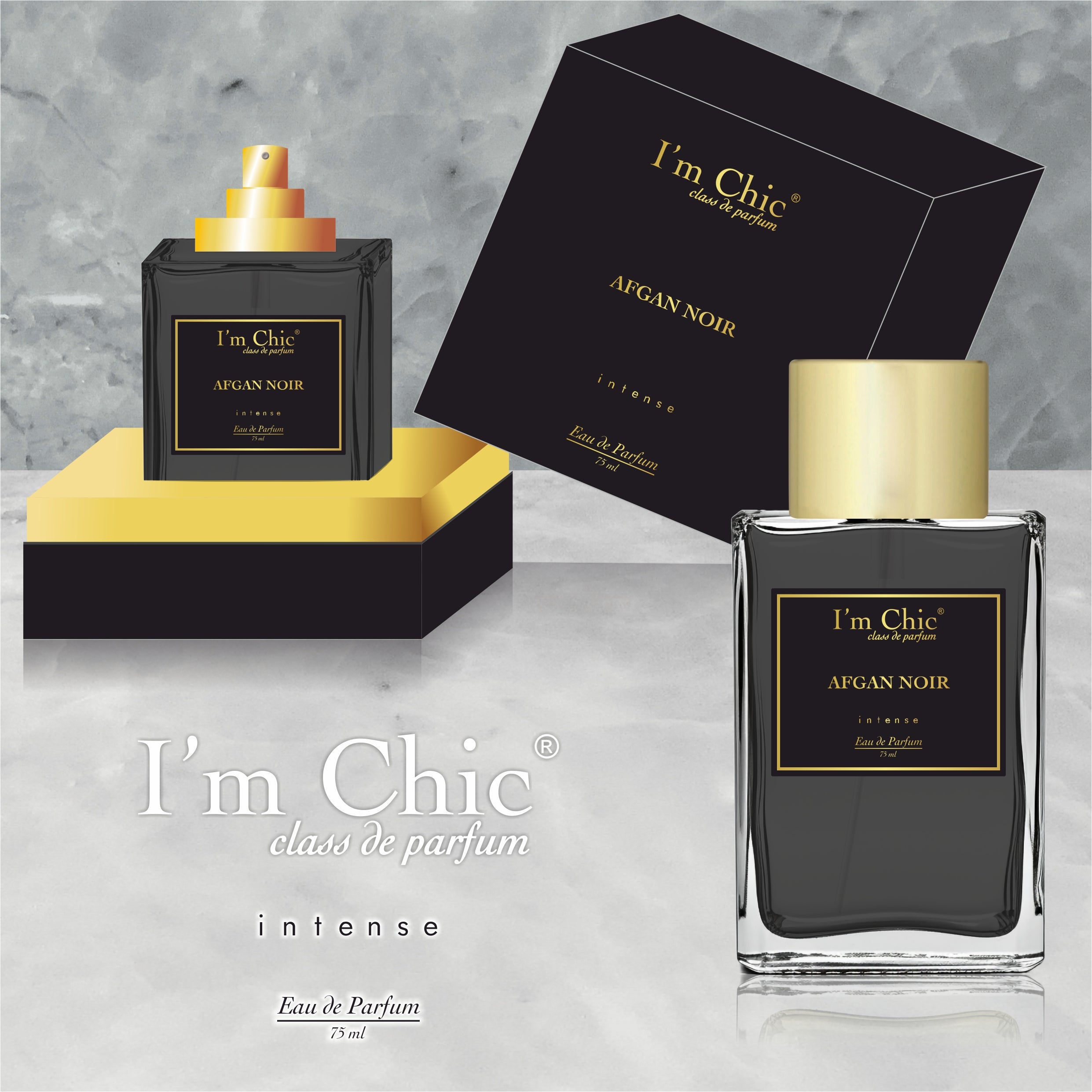 I'm Chic Parfum - Afgan Noir Intense