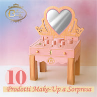 Ballerina Beauty - Postazione Trucco con 10 prodotti Make-Up e Accessori