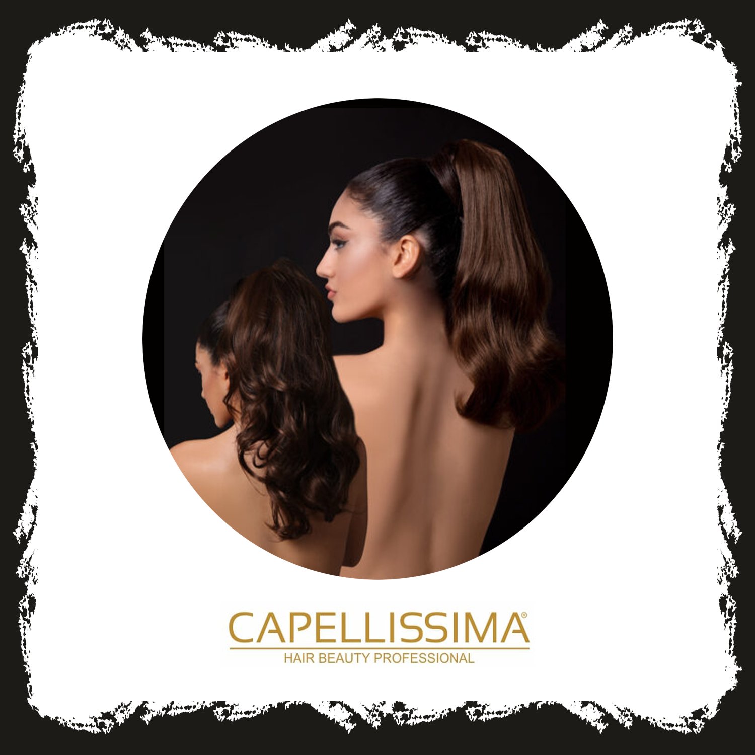 Capellissima - Coda Double Face 40/45cm Pinza