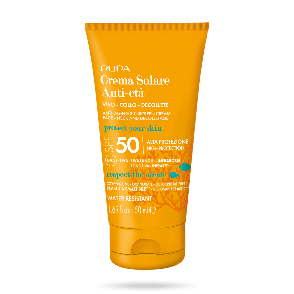Pupa - Crema Solare Viso Anti-Età SPF 50