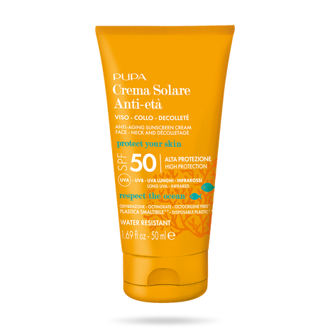 Pupa - Crema Solare Viso Anti-Età SPF 50