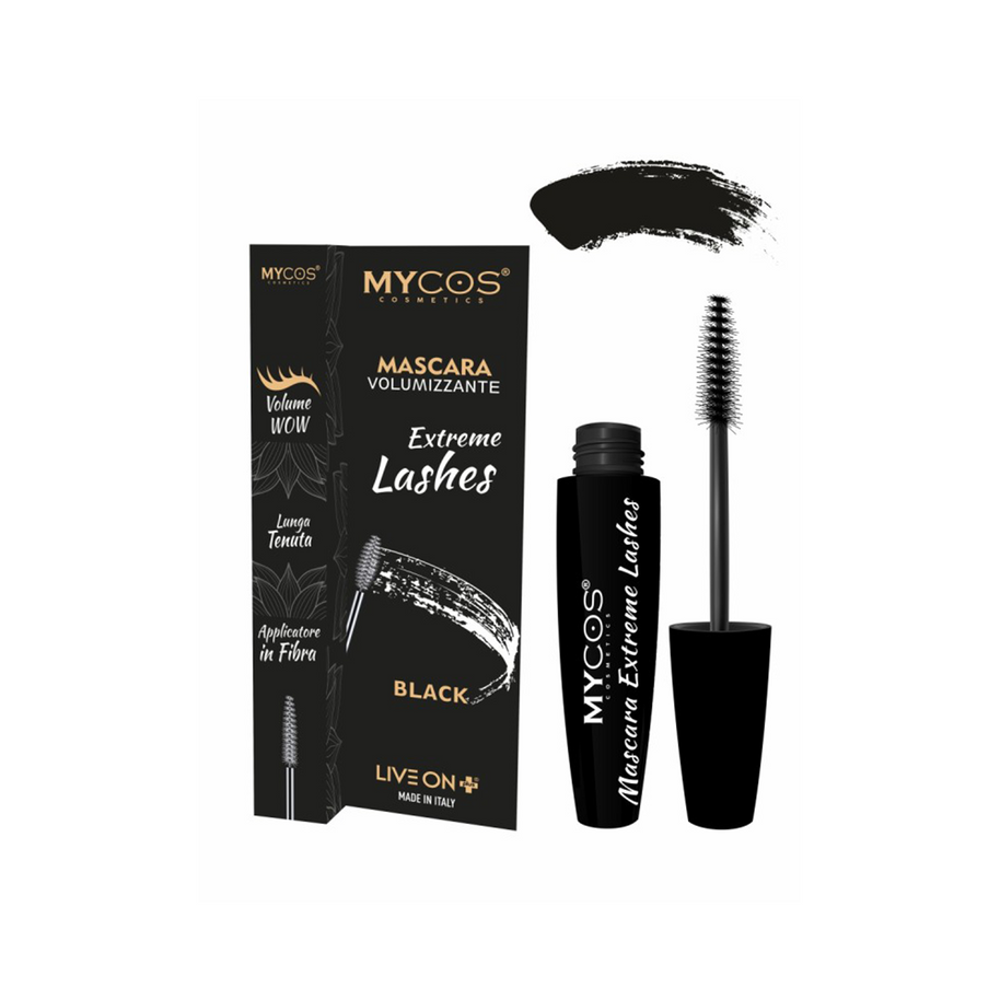 Mycos Cosmetics - Mascara Volumizzante Extreme Lashes Nero