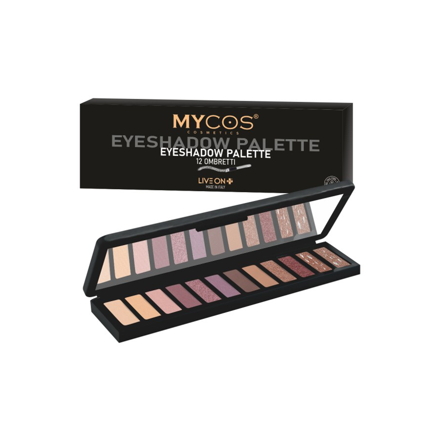 Mycos Cosmetics - Palette 12 Colori 02