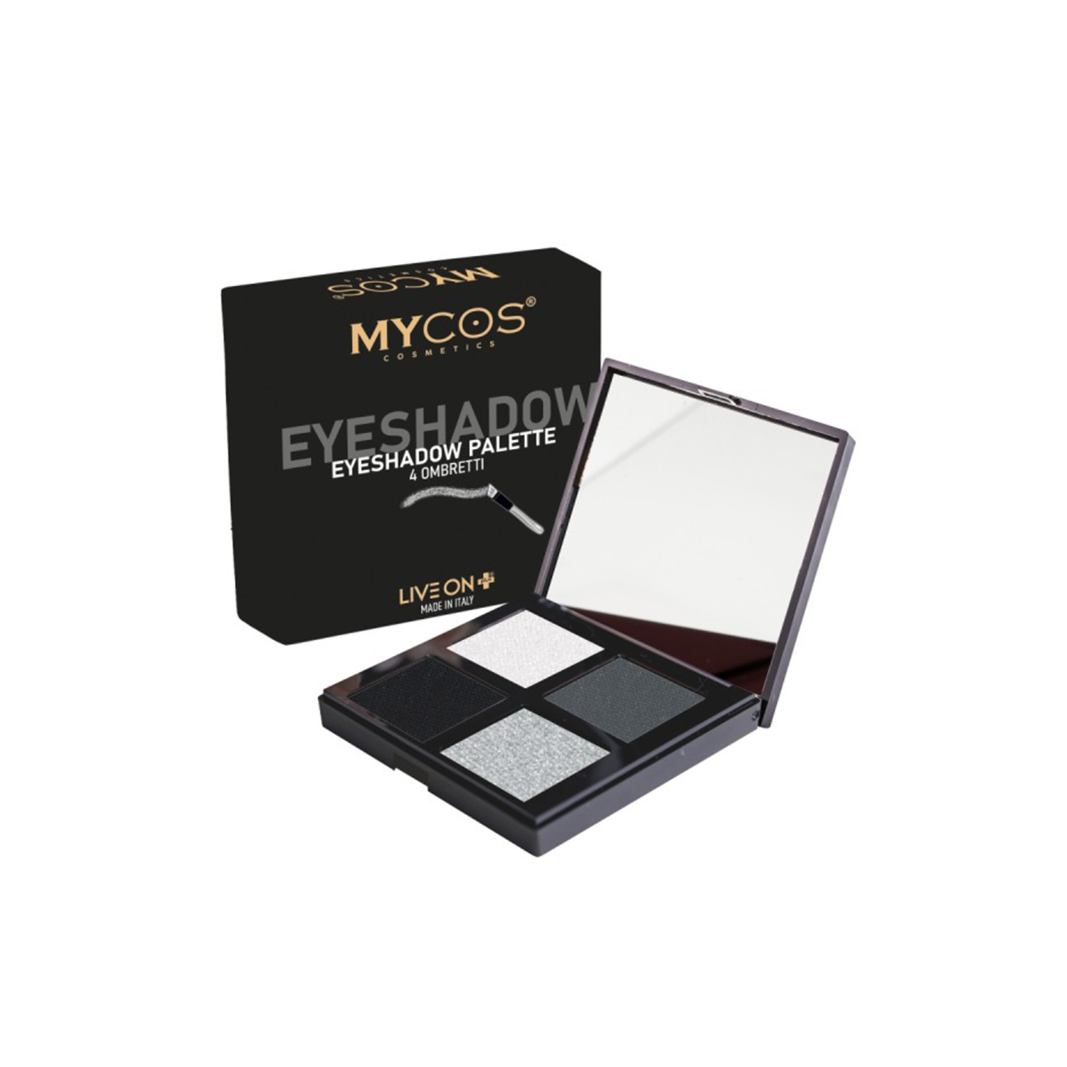 Mycos Cosmetics - Palette 4 Colori 01
