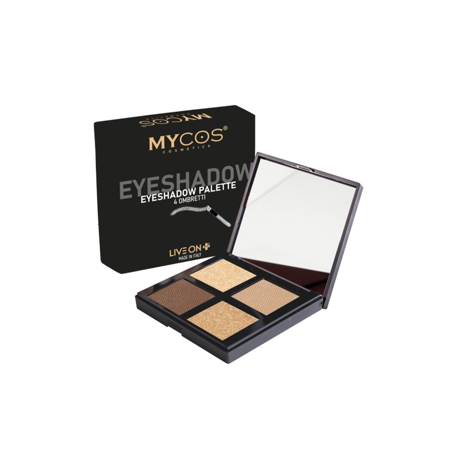 Mycos Cosmetics - Palette 4 Colori 02