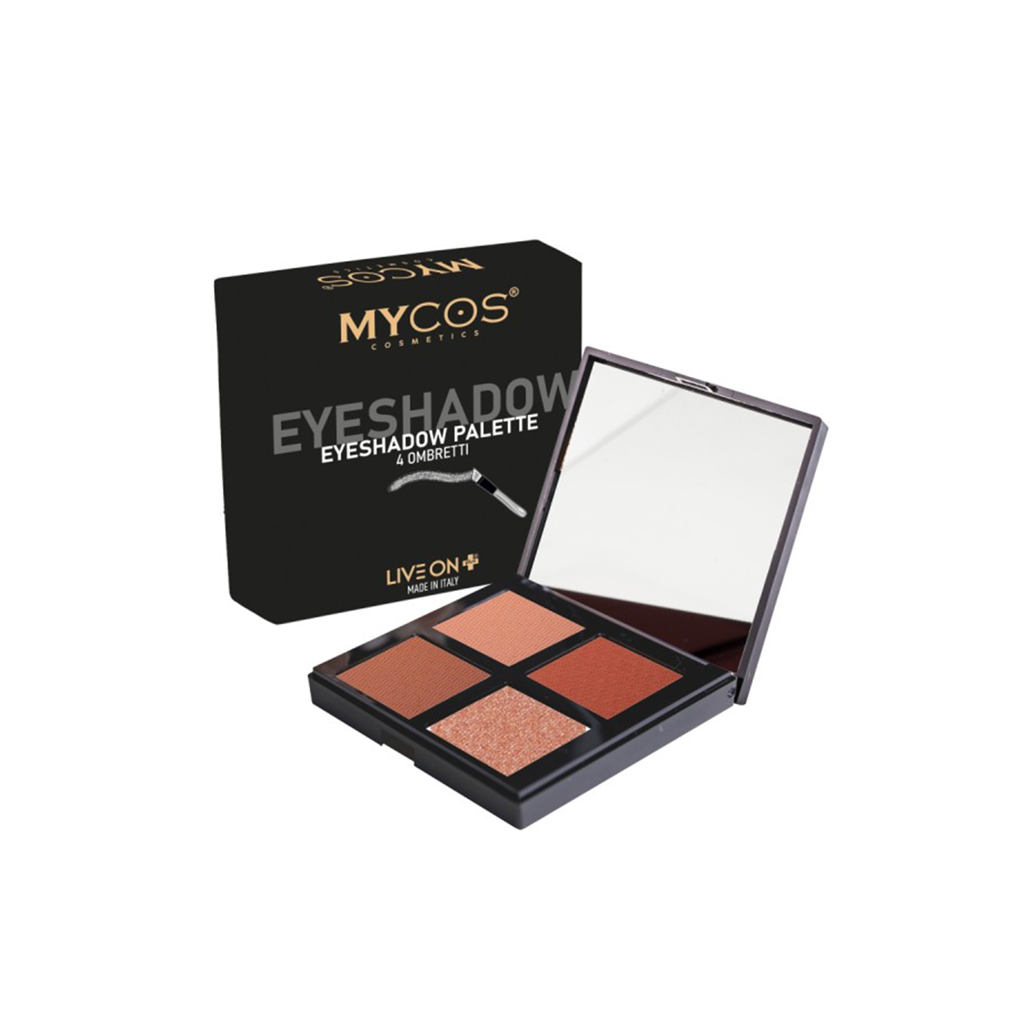 Mycos Cosmetics - Palette 4 Colori 03
