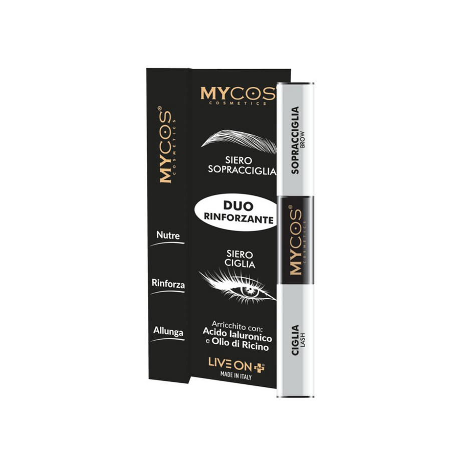 Mycos Cosmetics - Siero Duo Rinforzante Ciglia e Sopracciglia