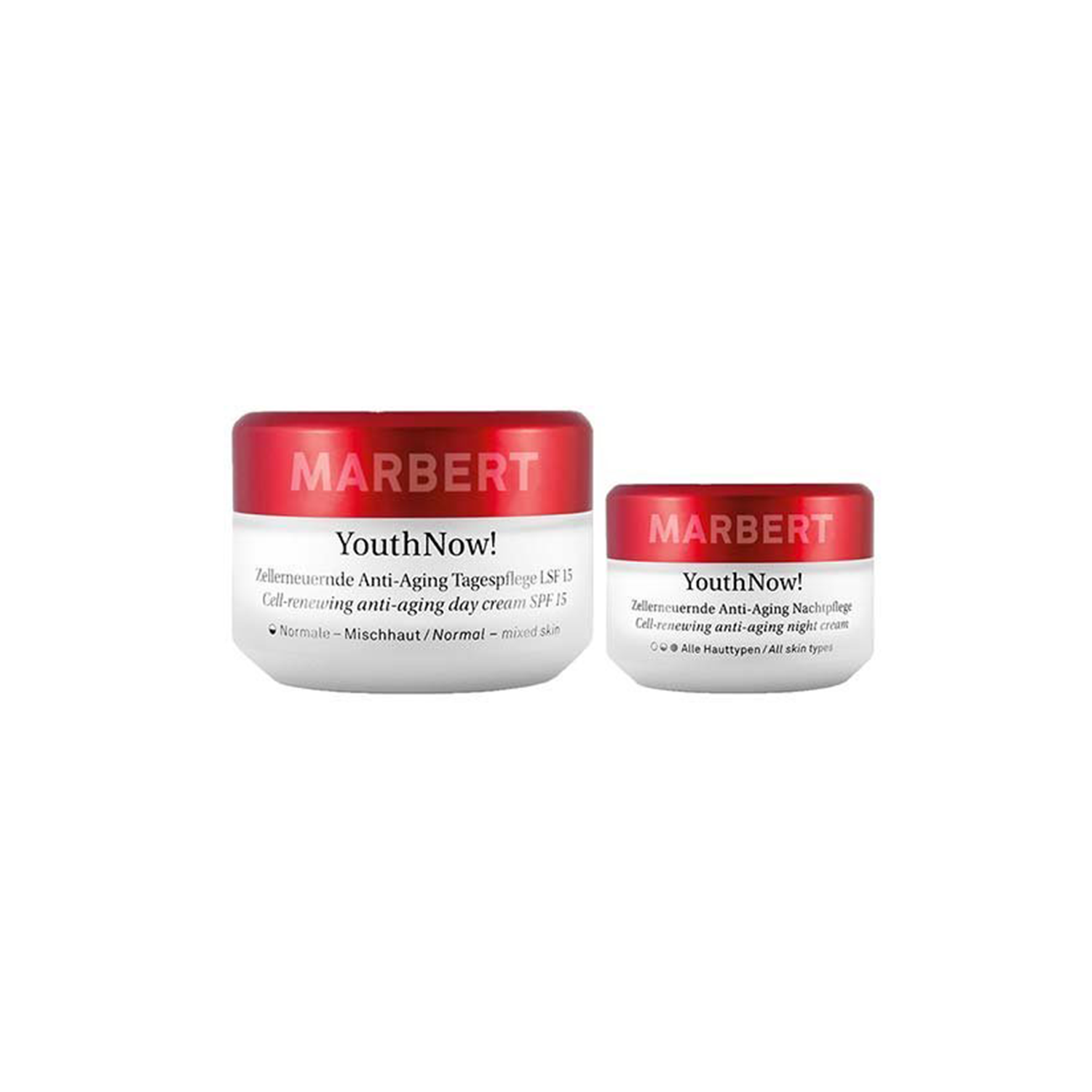 Marbert - YouthNow! Antietà Crema Giorno SPF15+ Crema Notte Omaggio