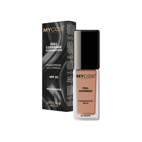 Mycos Cosmetics - Fondotinta Fluido Alta Coprenza SPF25