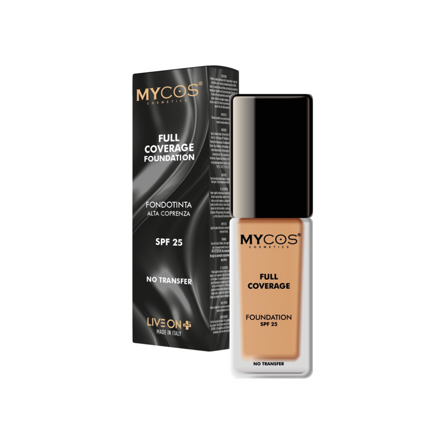 Mycos Cosmetics - Fondotinta Fluido Alta Coprenza SPF25