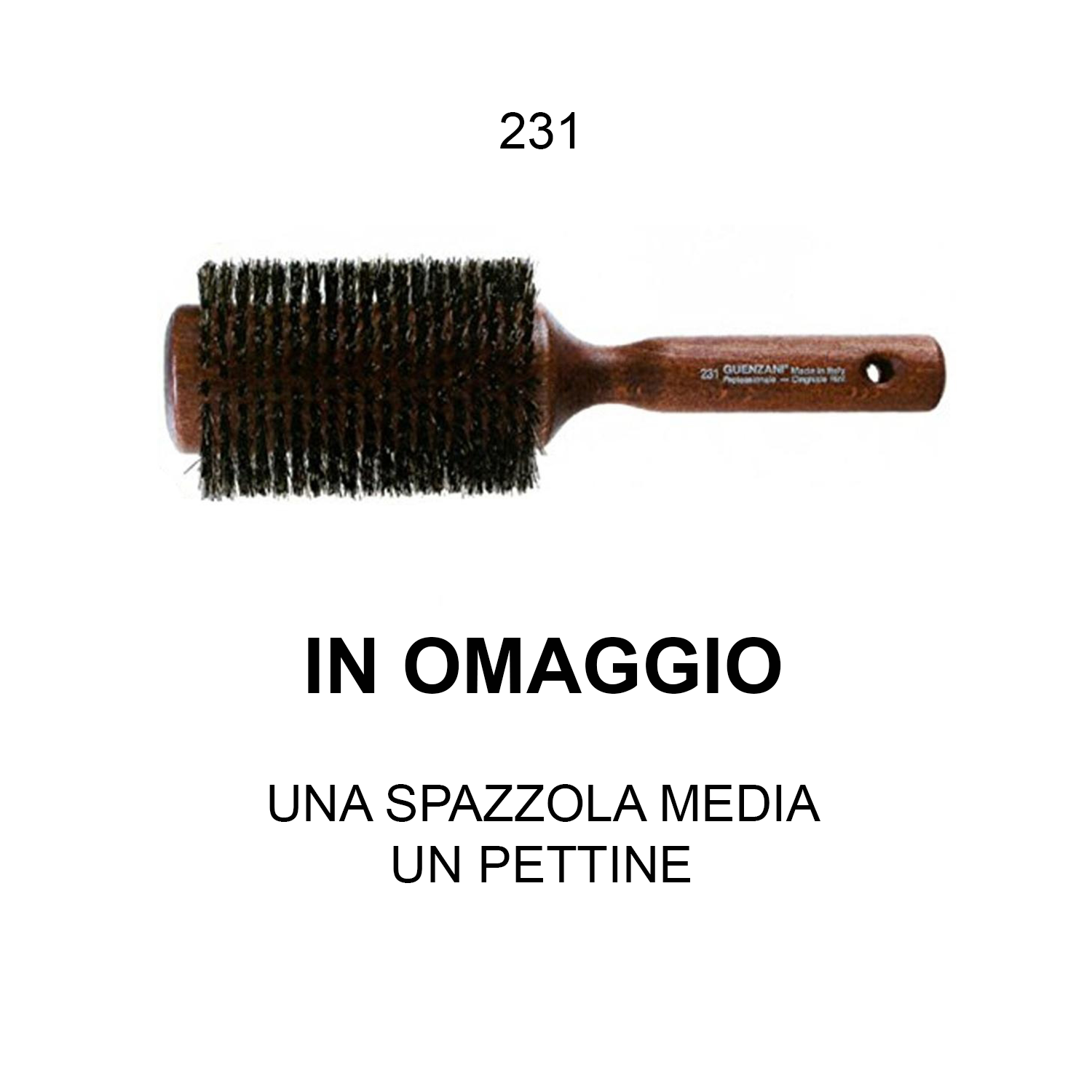 PROMO SET SPAZZOLA + 2 OMAGGI