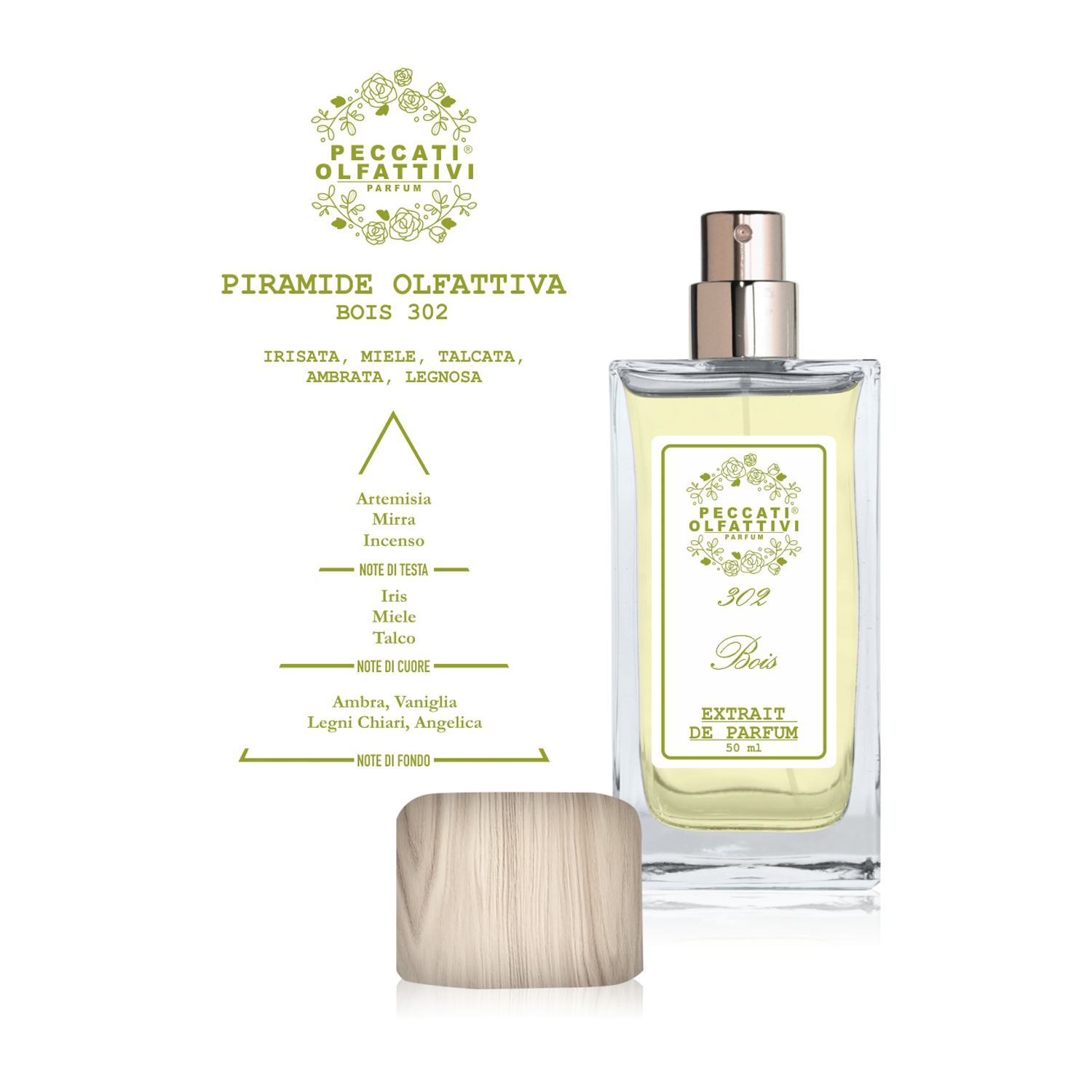 Peccati Olfattivi - Bois 302 Extrait de Parfum