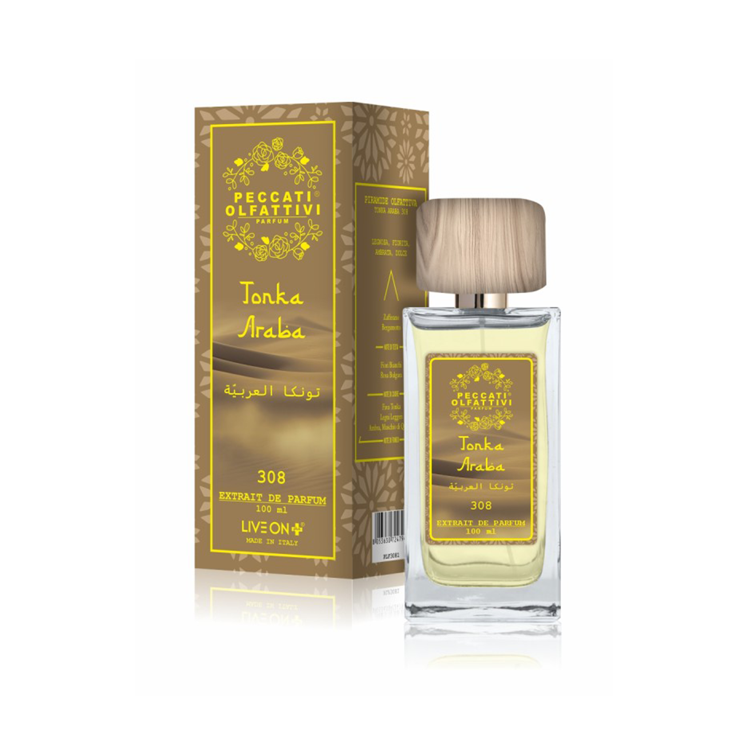 Peccati Olfattivi - Tonka Araba 308 Extrait de Parfum Luxury