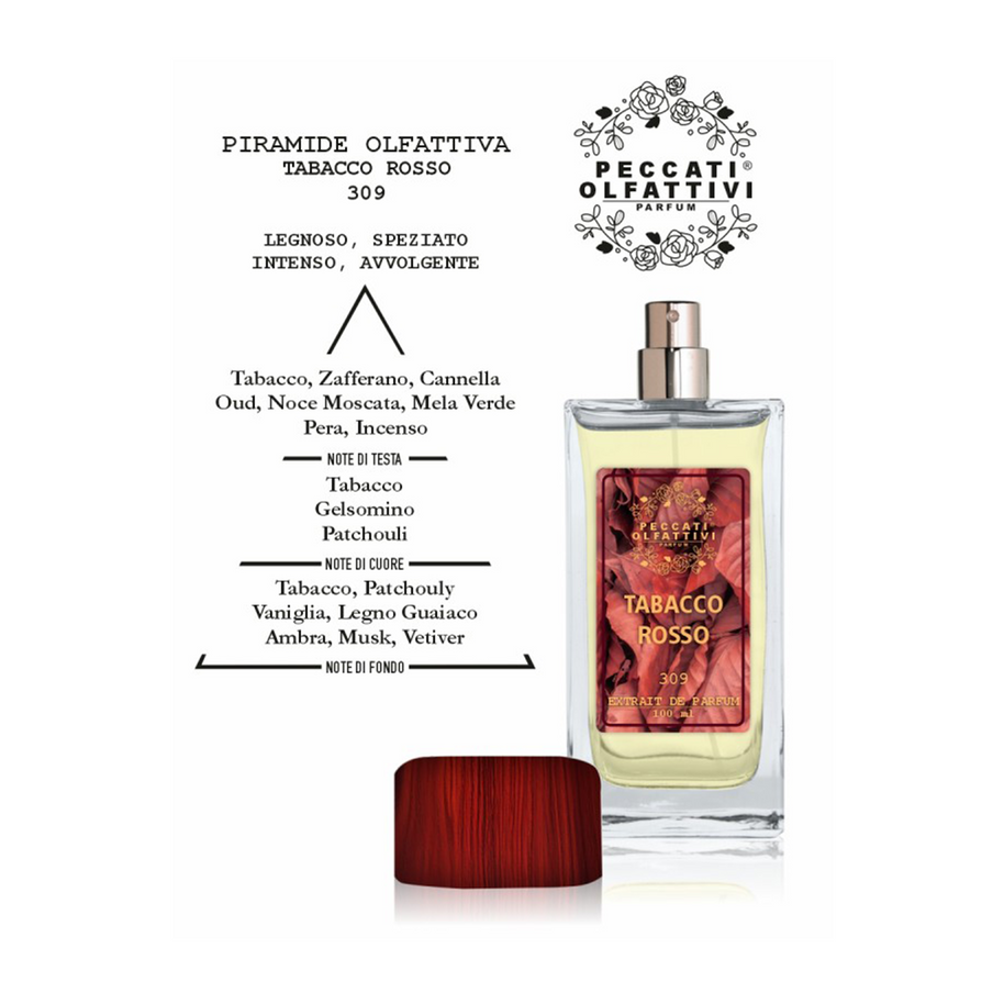 Peccati Olfattivi - Tabacco Rosso 309 Extrait de Parfum Luxury