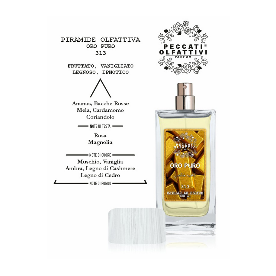 Peccati Olfattivi - Oro Puro 313 Extrait de Parfum Luxury