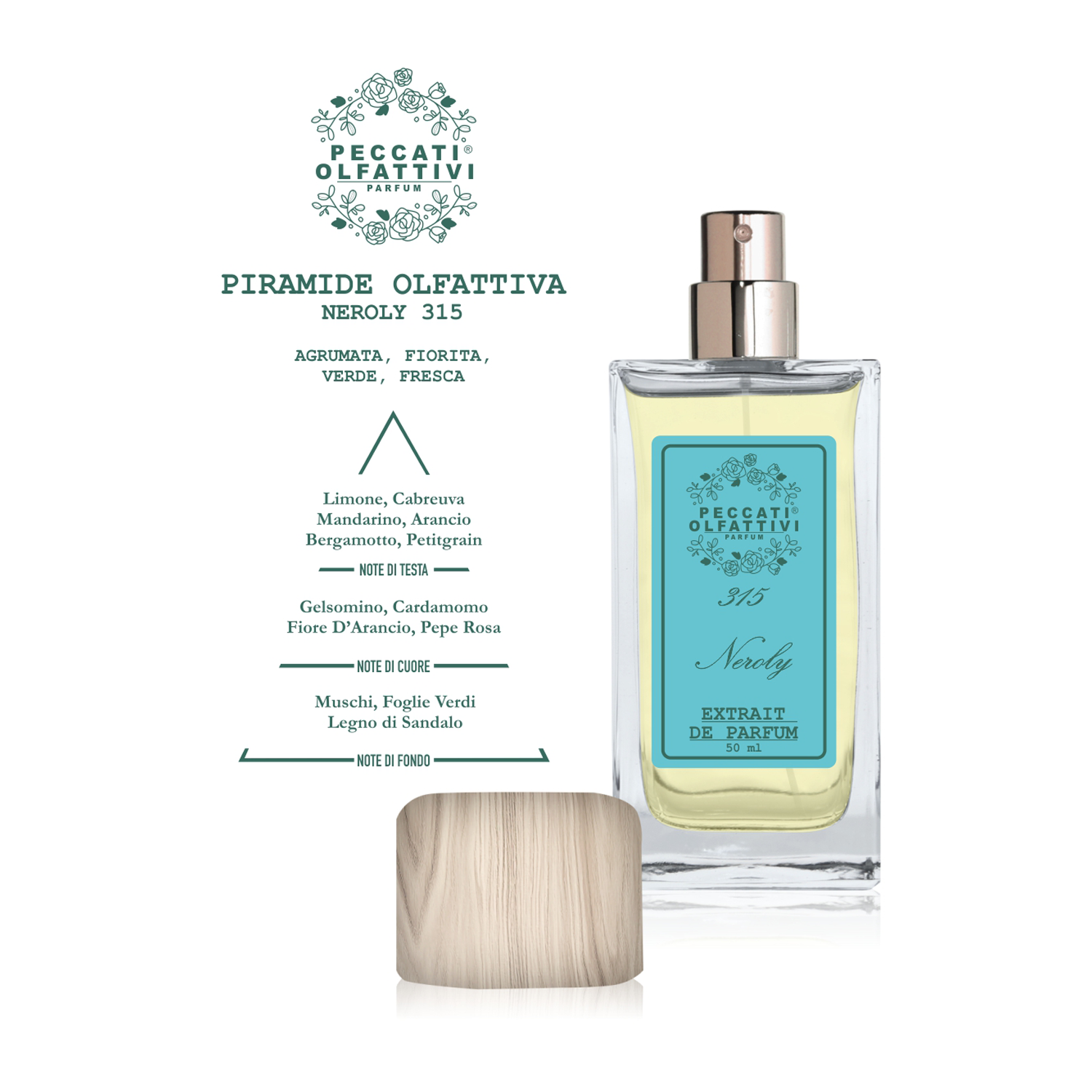 Peccati Olfattivi - Neroly 315 Extrait de Parfum