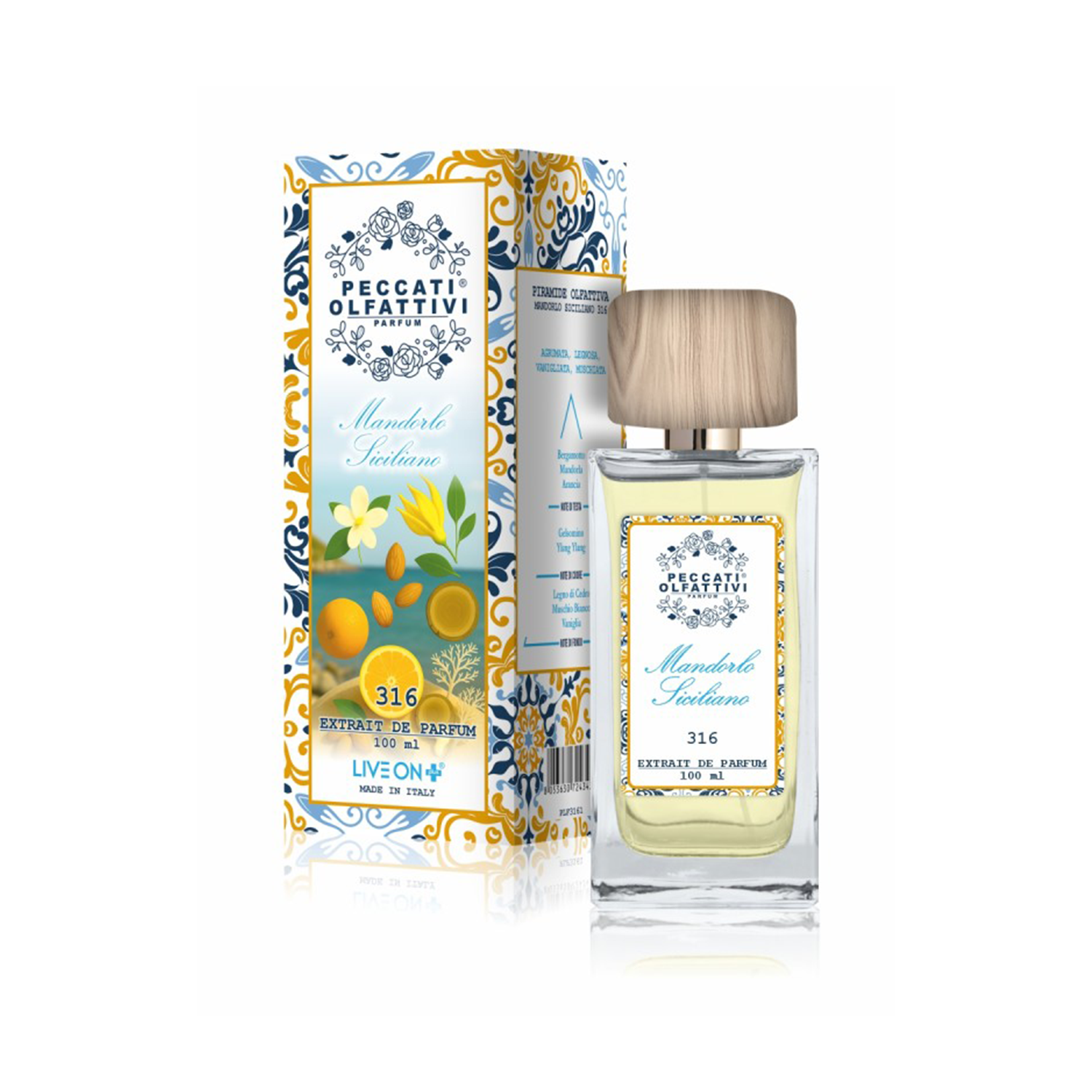 Peccati Olfattivi - Mandorlo Siciliano 316 Extrait de Parfum Luxury