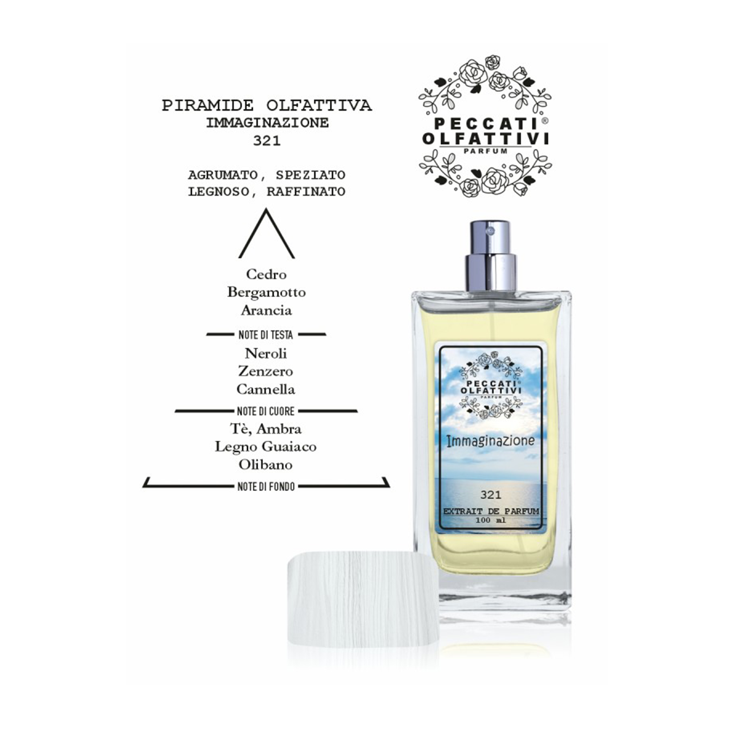 Peccati Olfattivi - Immaginazione 321 Extrait de Parfum Luxury