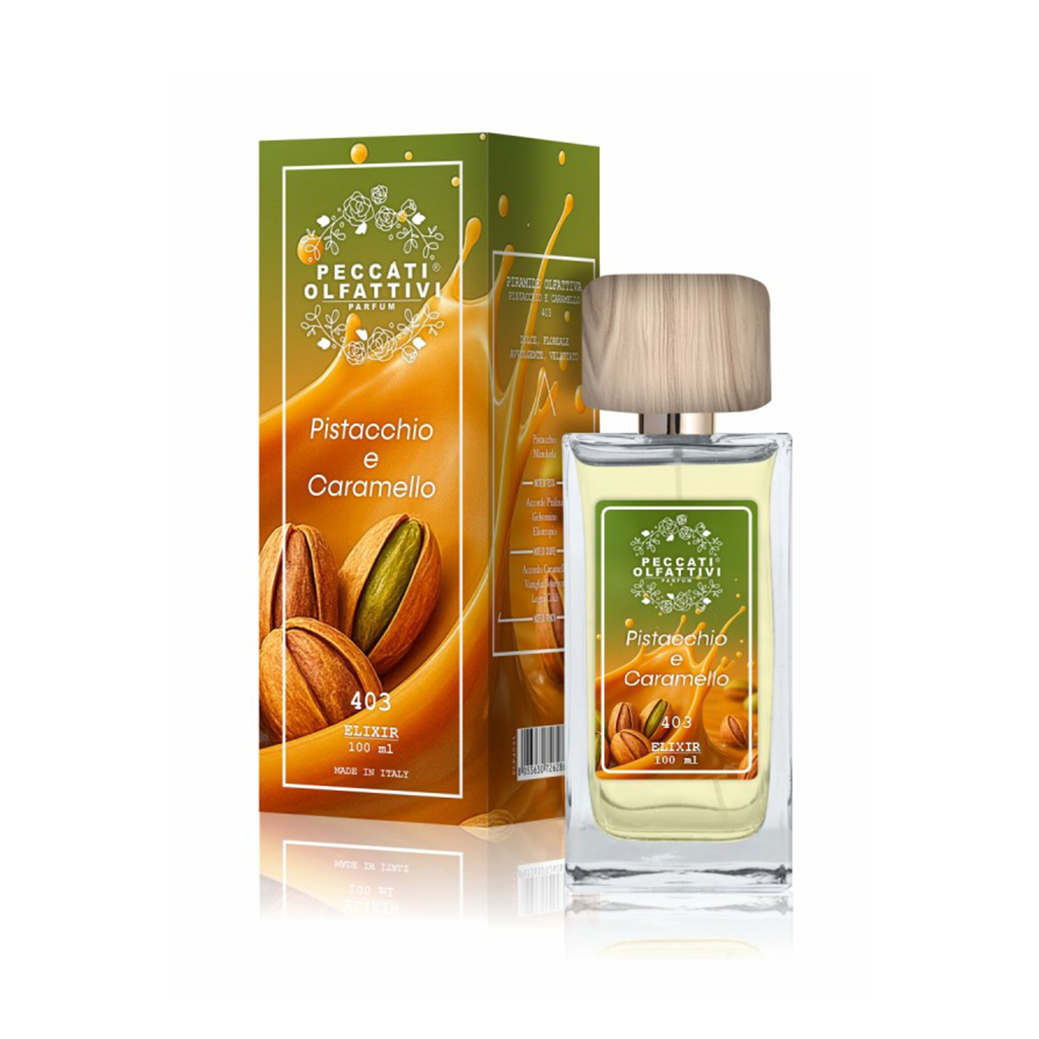 Peccati Olfattivi - Pistacchio e Caramello 403 Parfum Elixir