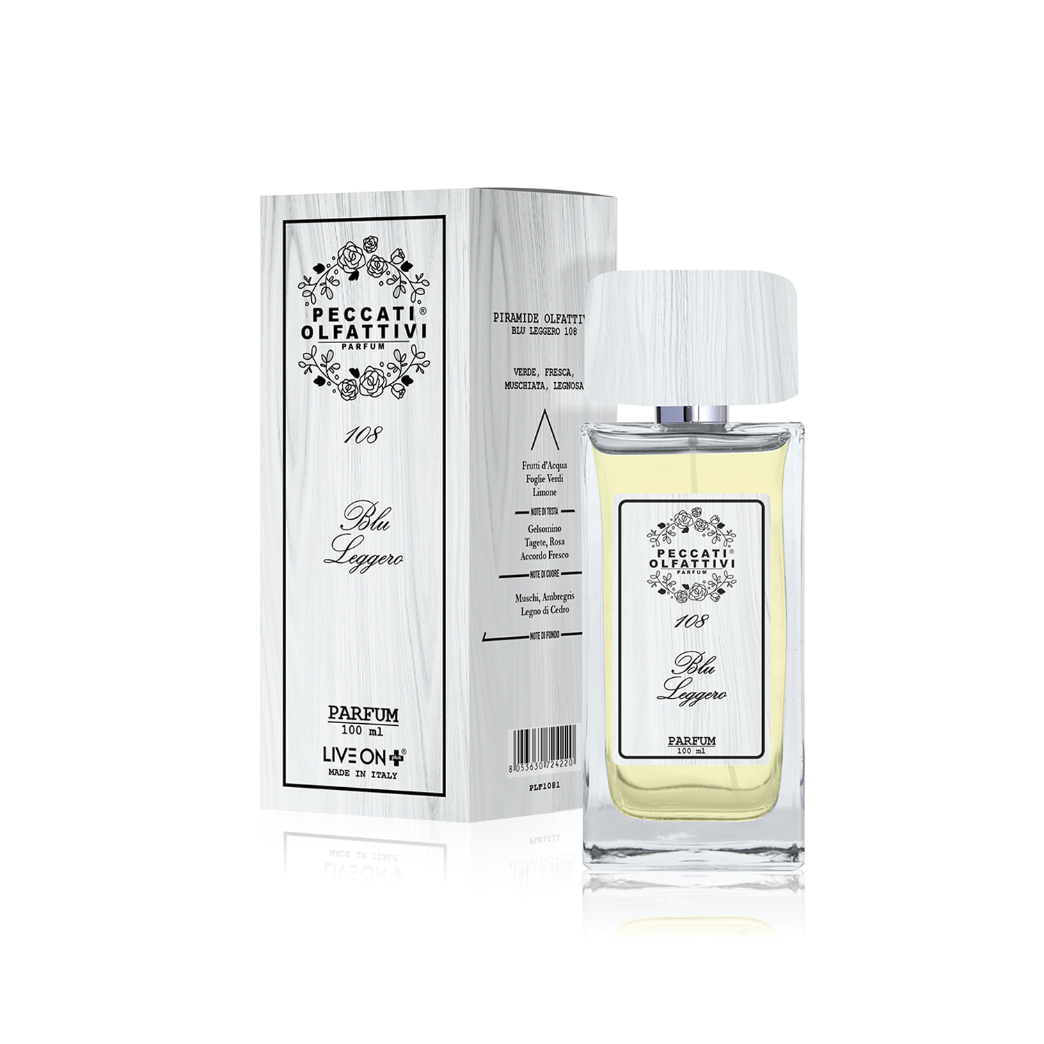 Peccati Olfattivi - Blu Leggero 108 Parfum