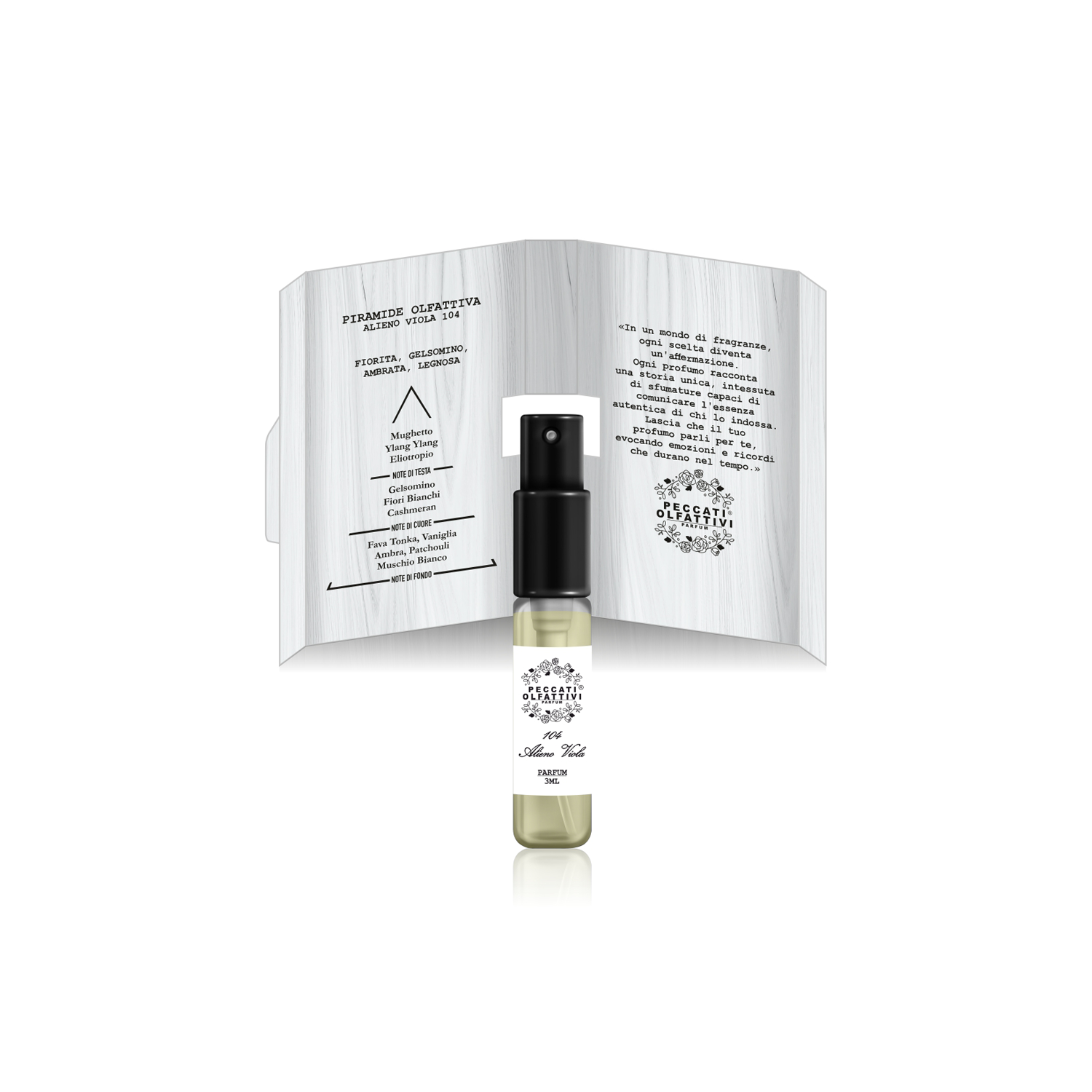 Peccati Olfattivi - Alieno Viola 104 Parfum Campioncino