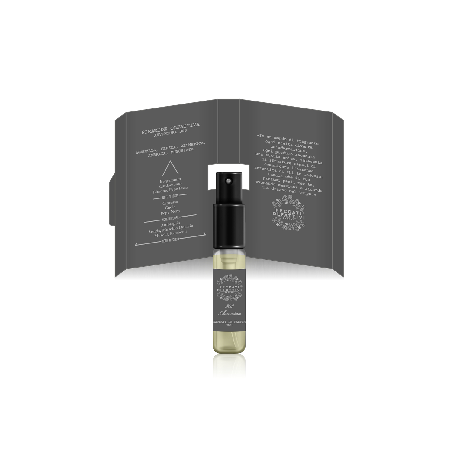 Peccati Olfattivi - Avventura 303 Extrait de Parfum Campioncino