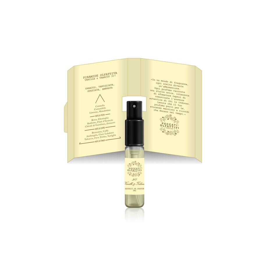 Peccati Olfattivi - Vanille & Tabacco 317 Extrait de Parfum Campioncino
