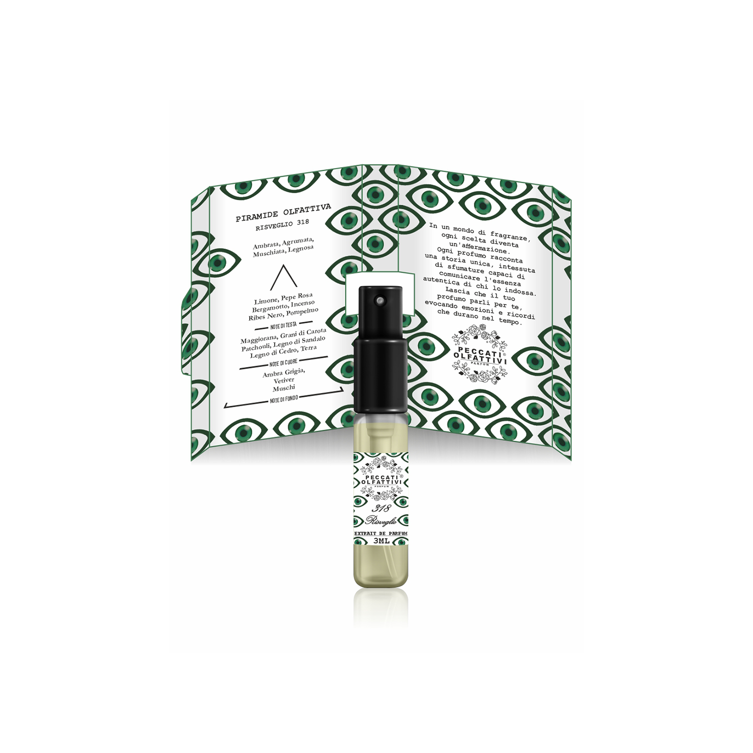 Peccati Olfattivi - Risveglio 318 Extrait de Parfum campioncino