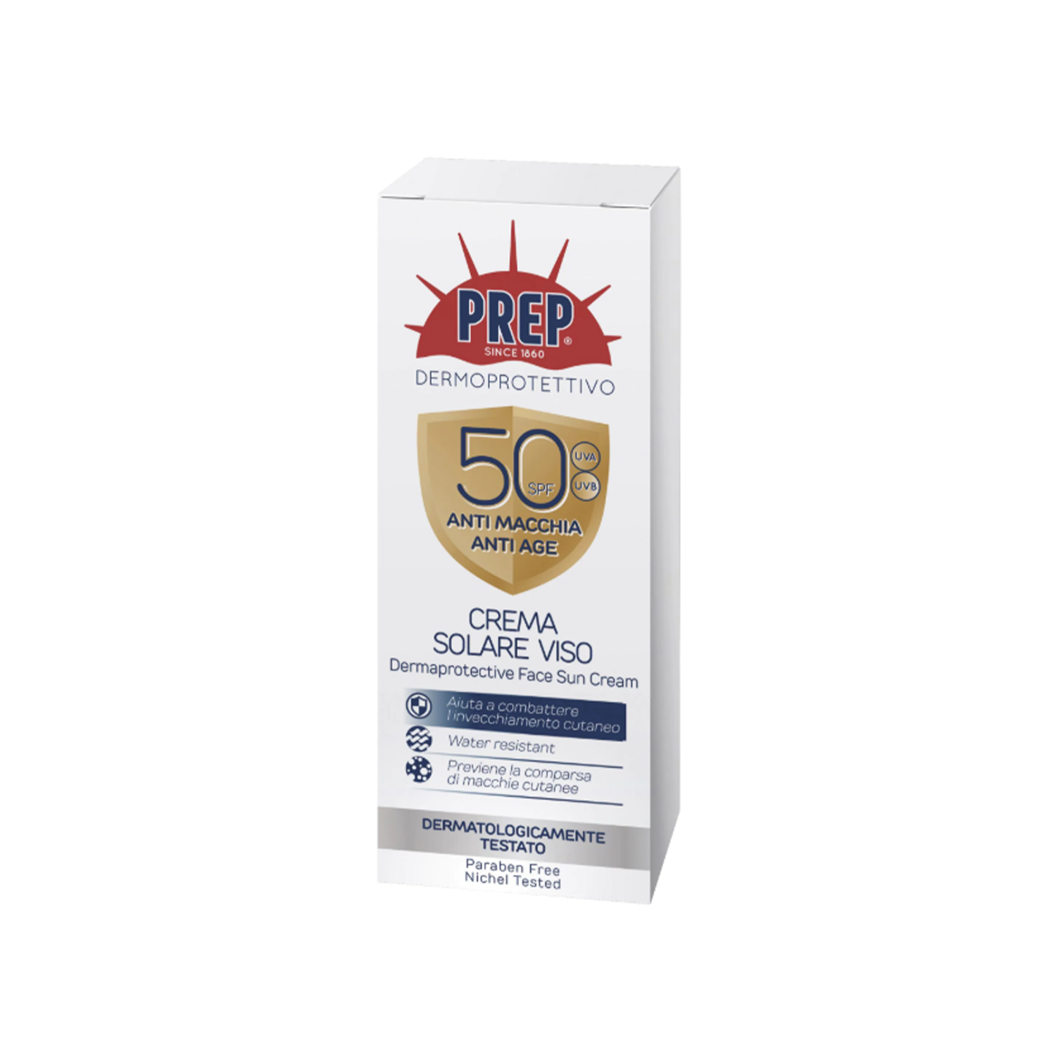 Prep - Crema Solare Viso SPF 50