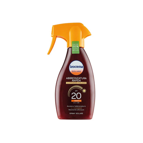 Leocrema -  Spray Solare Abbronzante SPF 20