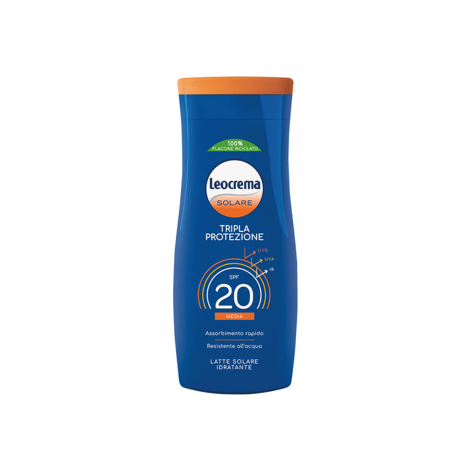 Leocrema - Tripla Protezione Latte Solare SPF 20