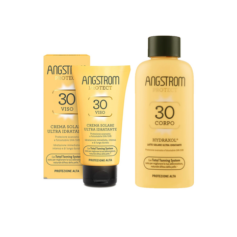 Angstrom - Kit Crema Solare Viso + Latte Solare Corpo SPF 30