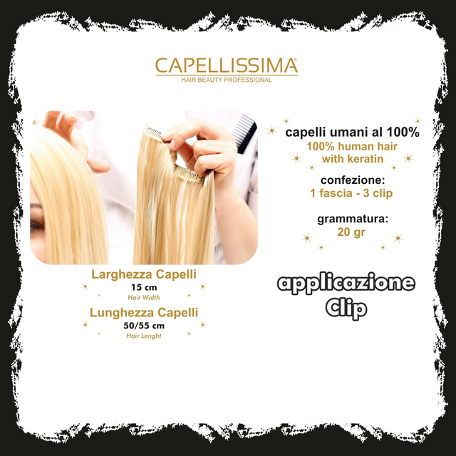 Capellissima - Extension Remy con Clip