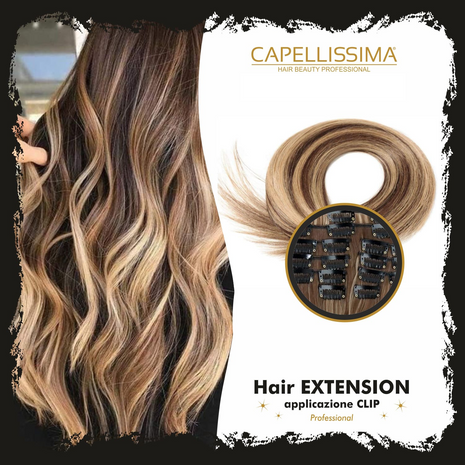 Capellissima Extension Remy con Clip