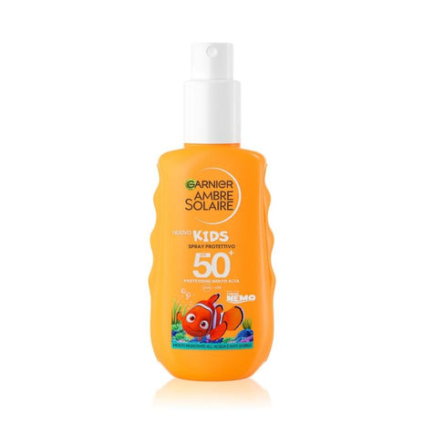 Garnier - Ambre Solaire Latte Spray Protettivo SPF 50 Kids Nemo