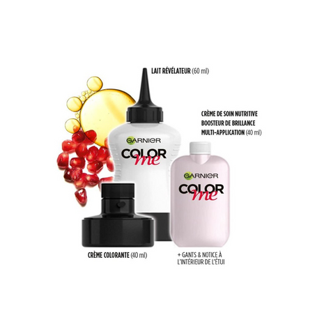 Garnier - Color Me Colorazione Permanente Marrone Cenere Scuro 4.1