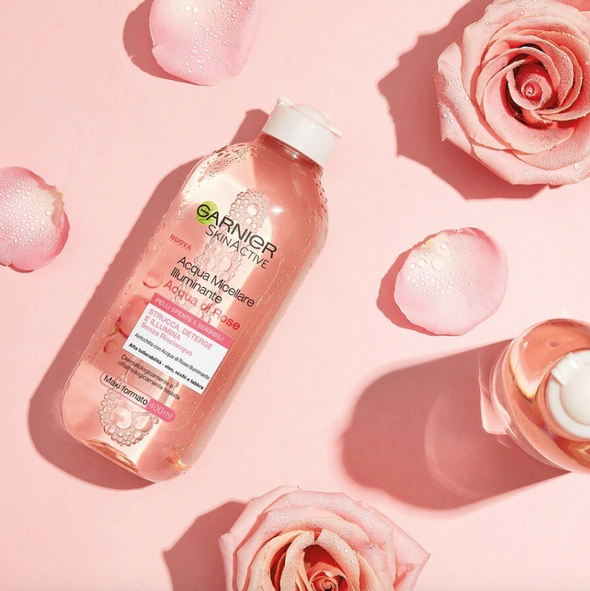 Garnier - Acqua Micellare Illuminante Acqua di Rose