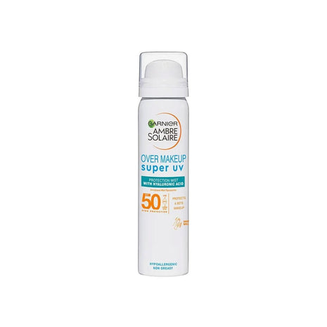 Garnier Ambre Solaire Over Make-Up Spray Viso Protettivo SPF 50