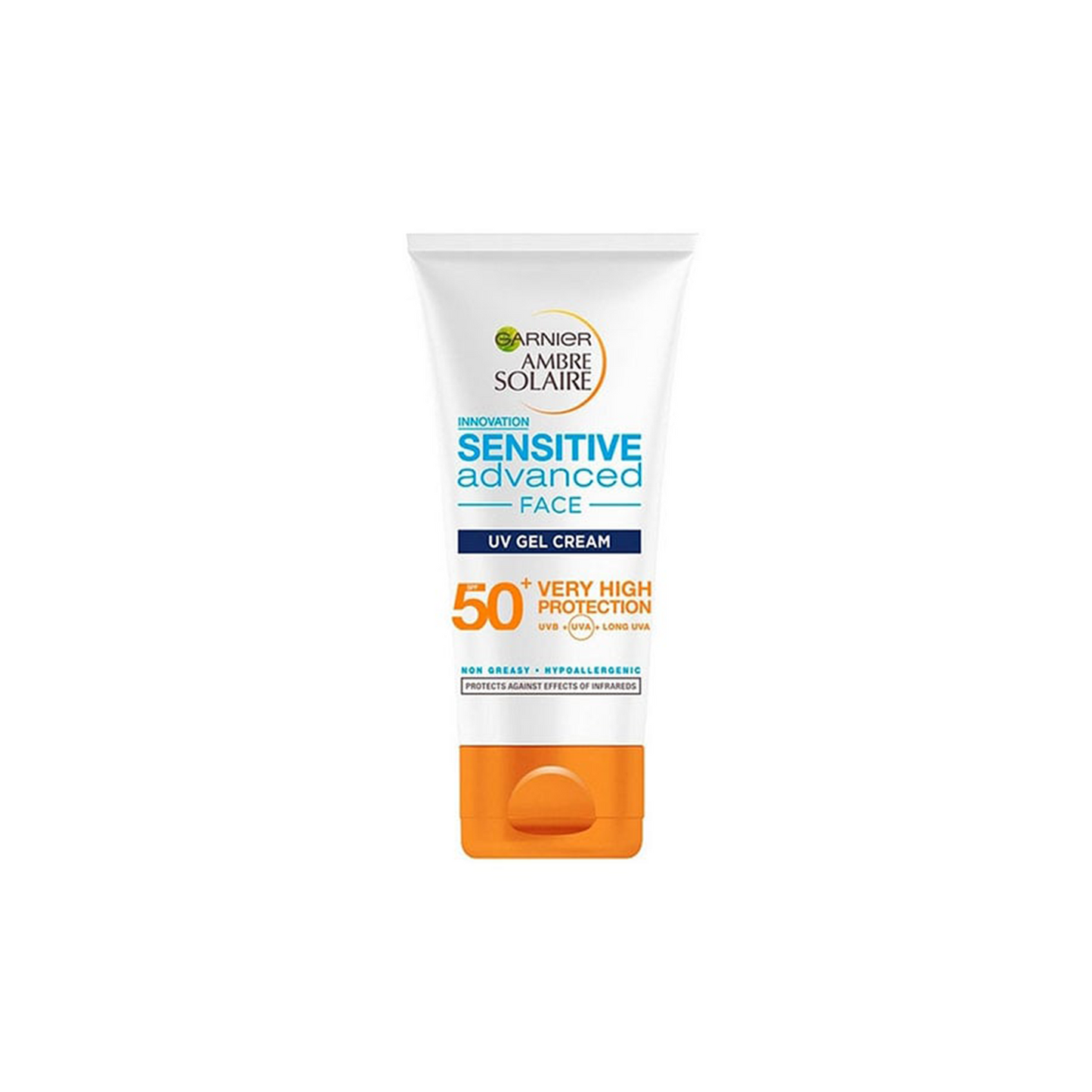 Garnier Ambre Solaire Gel Crema Viso Protettiva SPF 50+