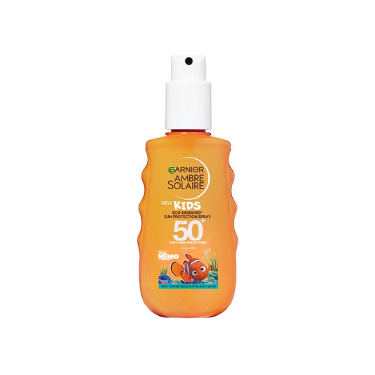 Garnier Ambre Solaire Latte Spray Protettivo SPF 50 Kids Nemo