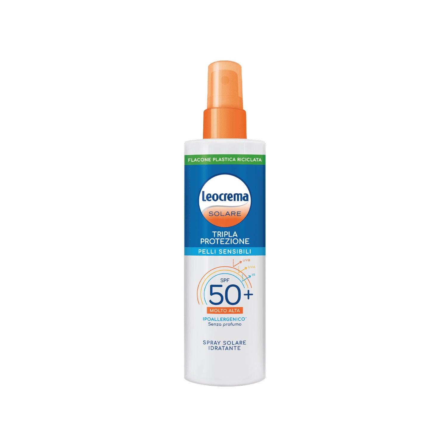 Leocrema - Tripla Protezione Pelli Sensibili Spray Solare SPF 50+