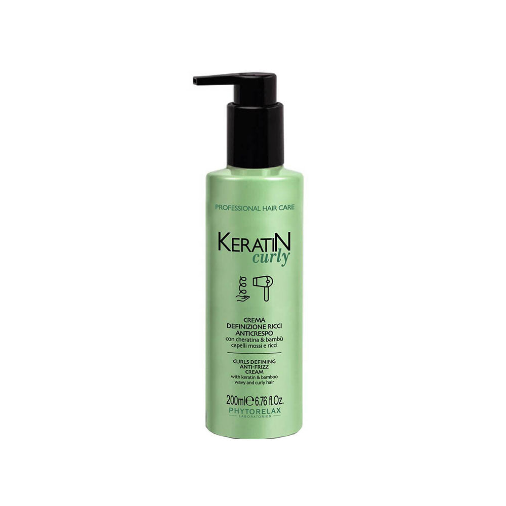 Phytorelax Keratin Curly Curl Definition Cream 