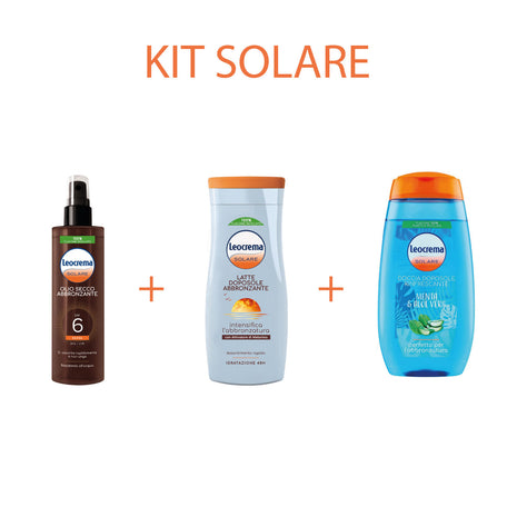 Kit Solare Leocrema Olio