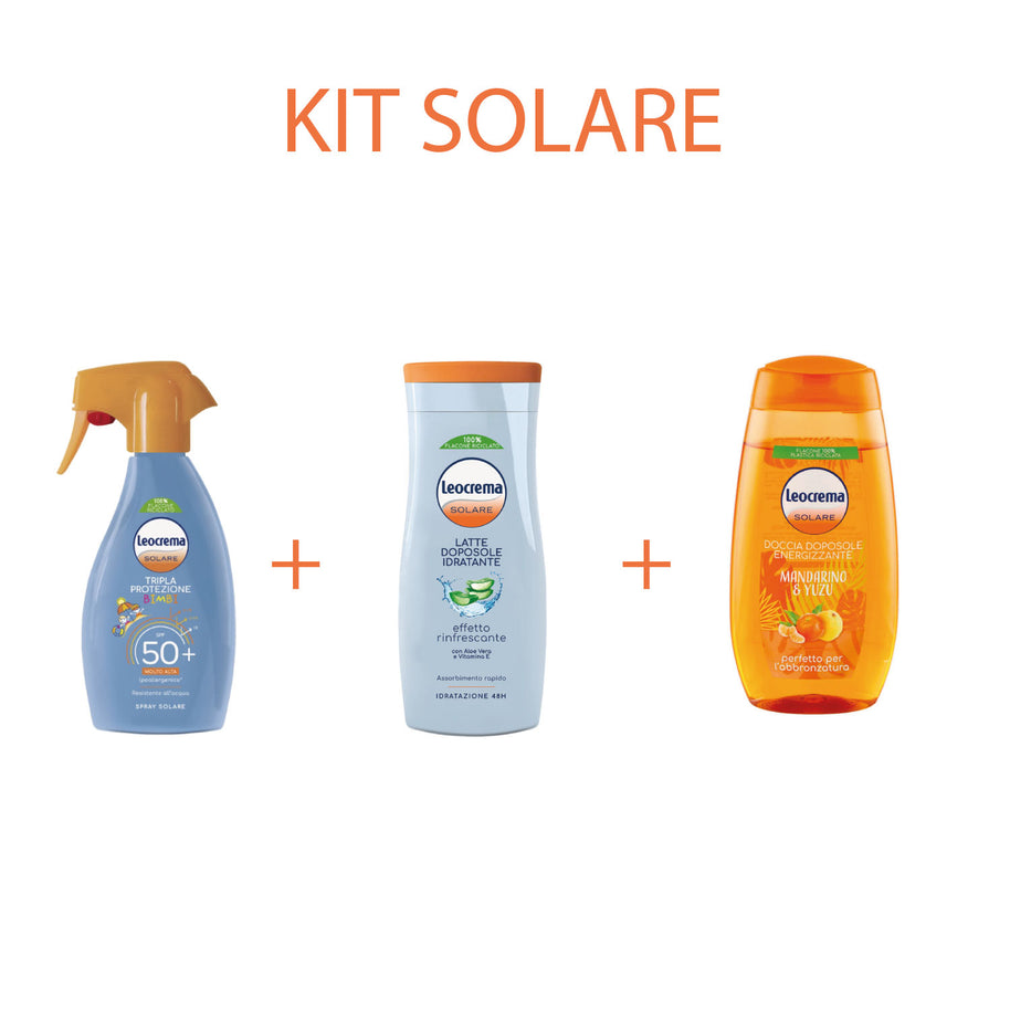 Kit Solare Leocrema Baby