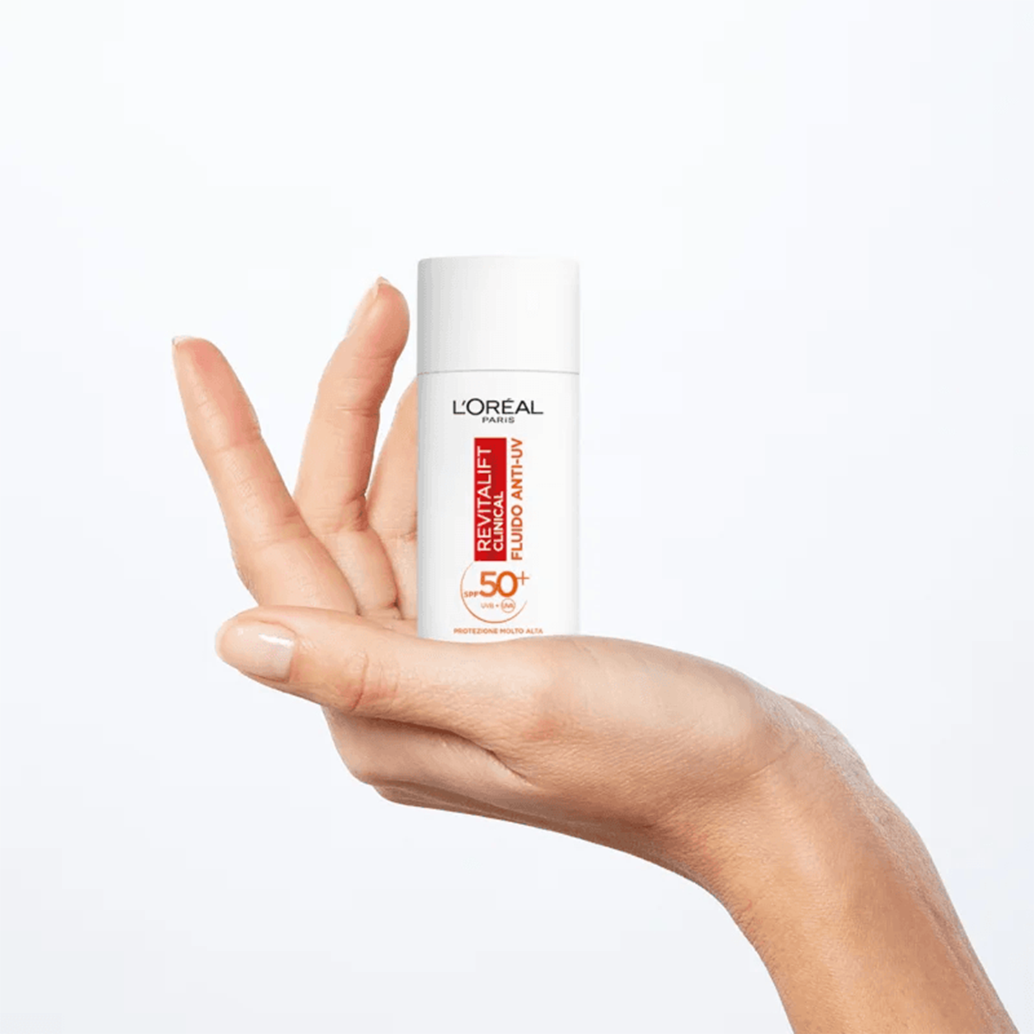 L'Oreal Paris - Revitalift Clinical Fluido Anti-Macchia Viso SPF 50+