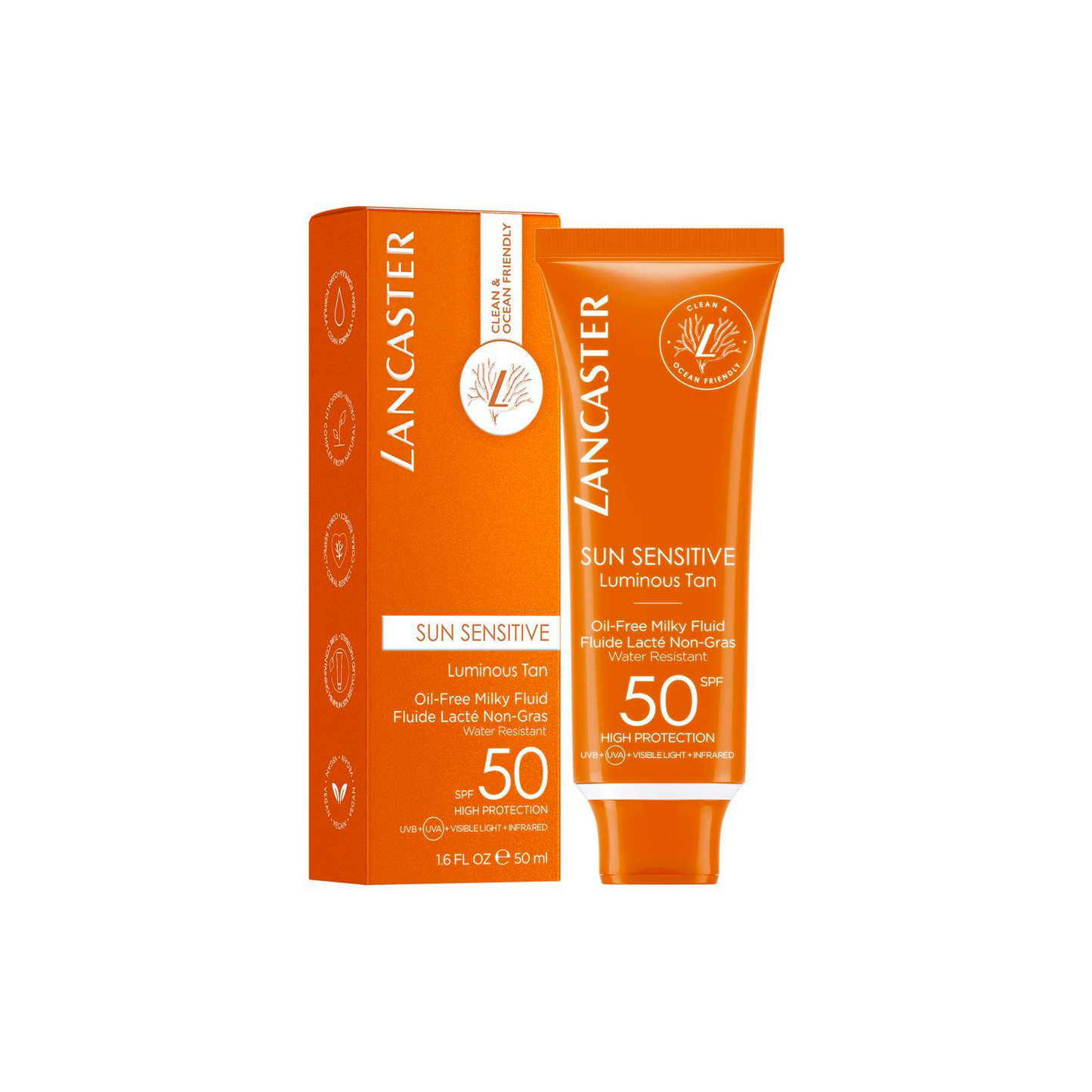 Lancaster - Latte Viso Solare Free-Oil SPF 50