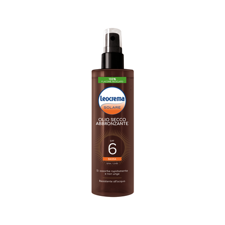 Leocrema - Olio Secco Abbronzante SPF6
